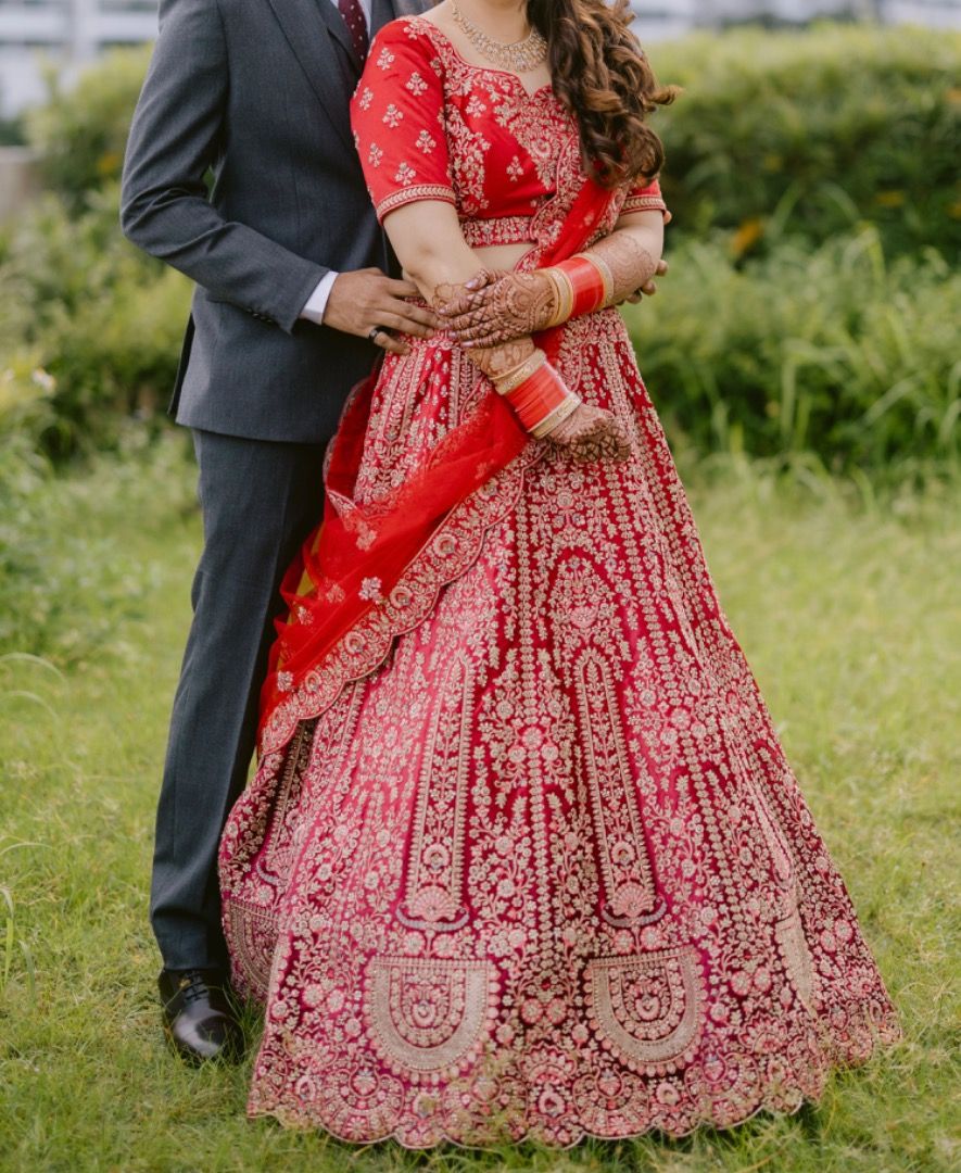 Manyavar lehenga for bride discount