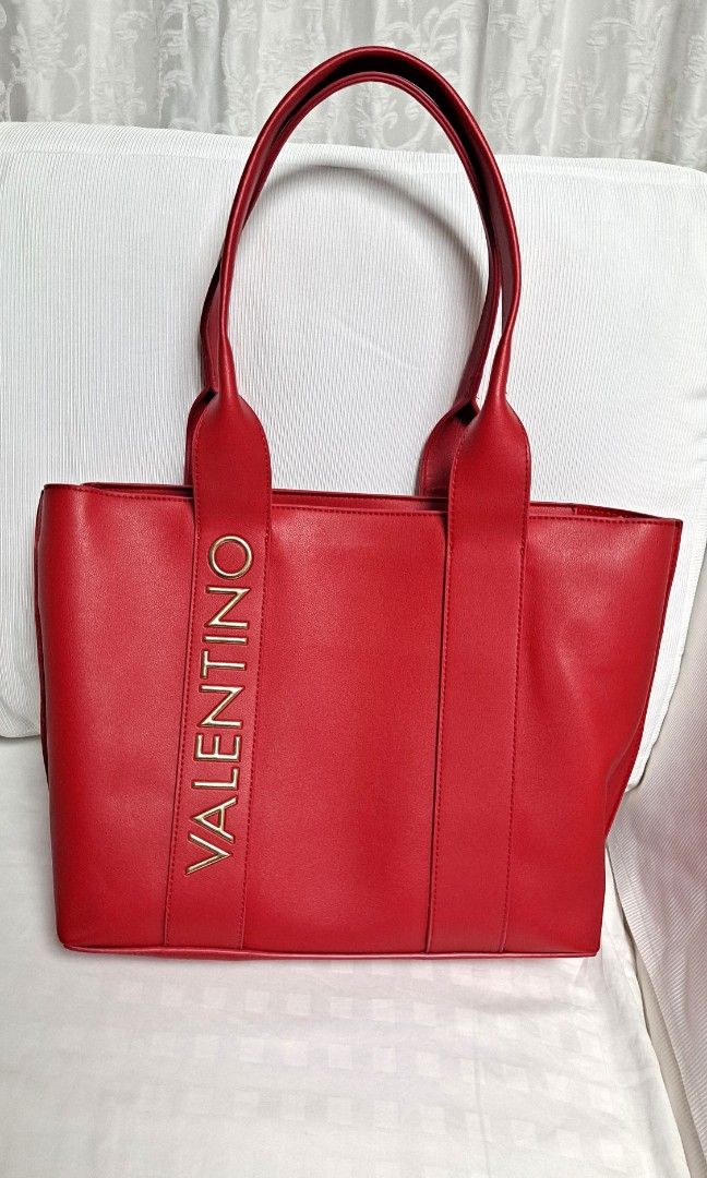 Red mario valentino discount bag