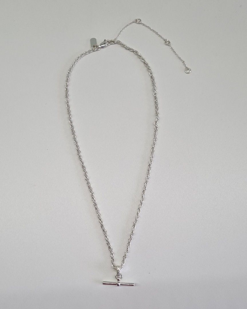 Marks and spencer silver necklace cheap
