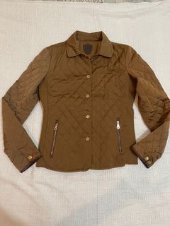 Massimo Dutti Quilted Jacket Sz 38