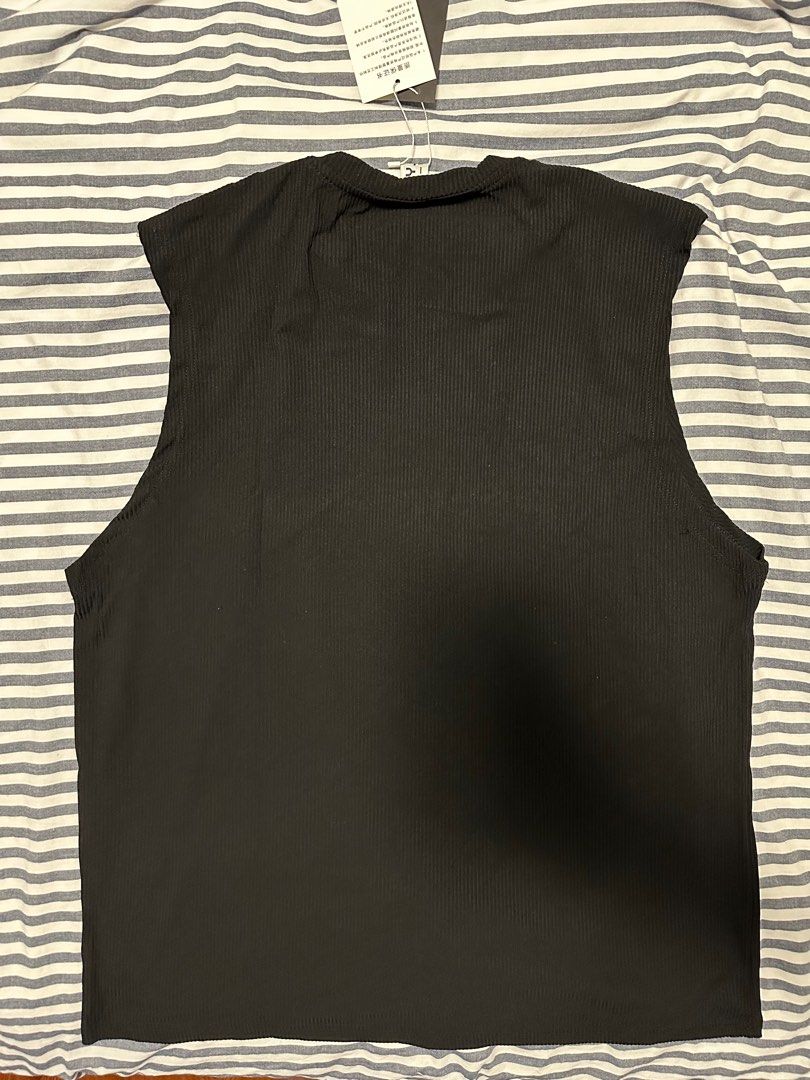 Mens black tank outlet top jumper