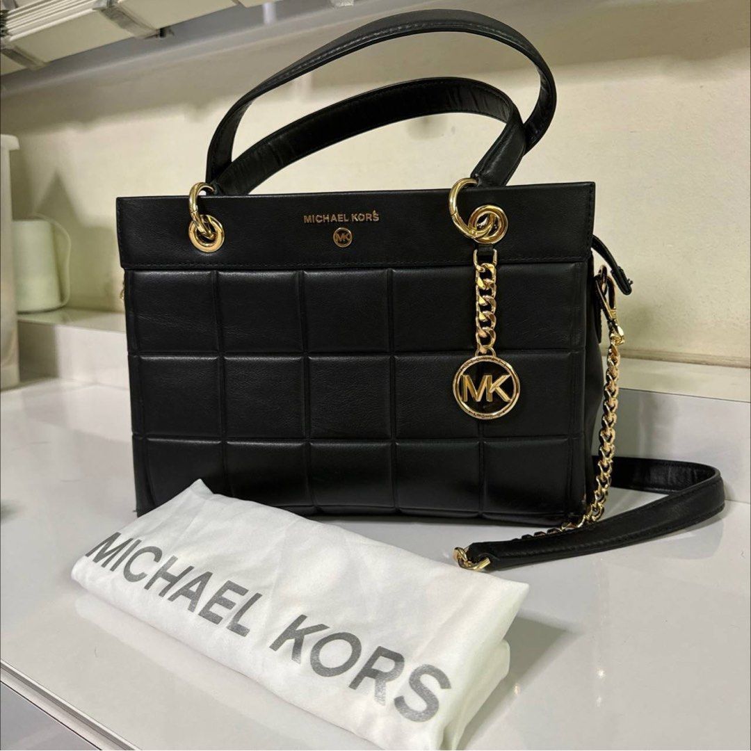 Susan medium new arrivals quilted leather satchel