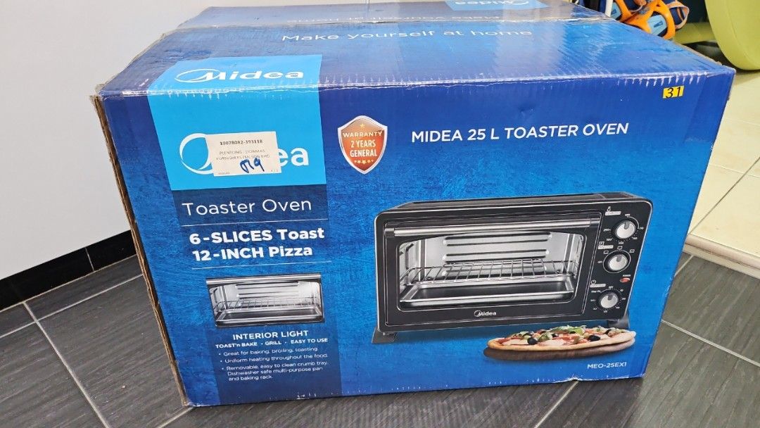 Midea toaster best sale oven 25l