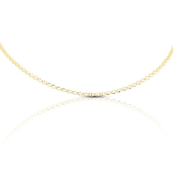 Minimalist 18K Yellow Gold Chain Necklace SN YG 206556 Women s