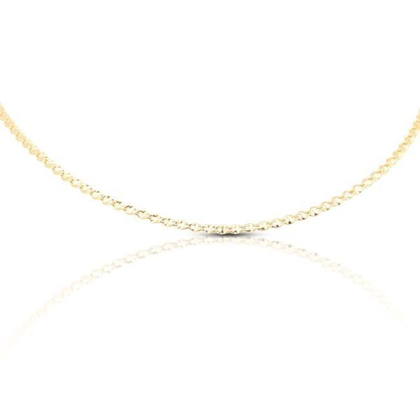 Minimalist 18K Yellow Gold Chain Necklace SN YG 206556 Women s