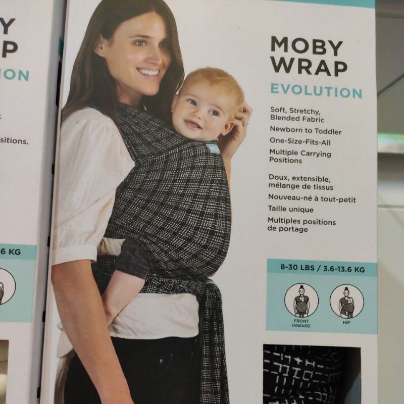 MOBY Wrap Evolution Baby Toddler Wrap Carrier Babies Kids