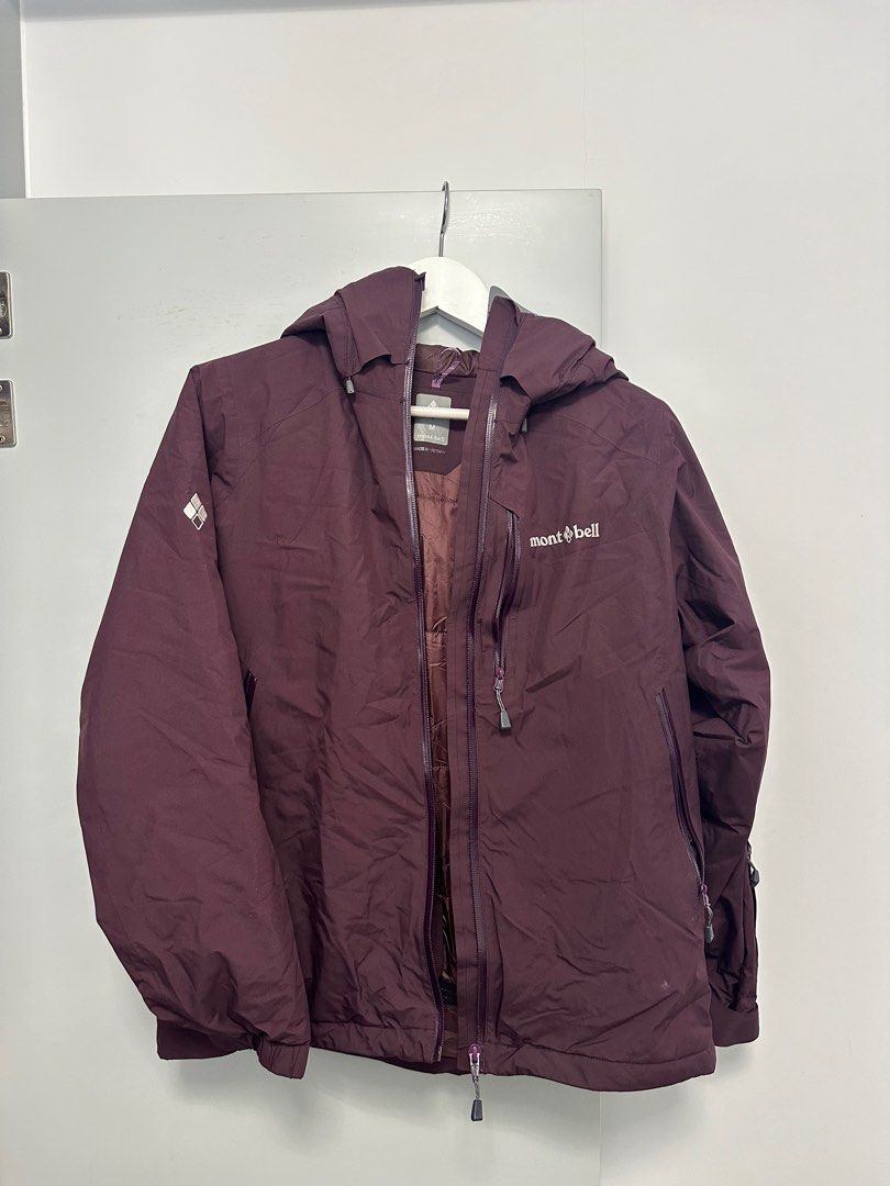 Montbell snow jacket Powder Glide Parka Women s gore tex for ski snowboard