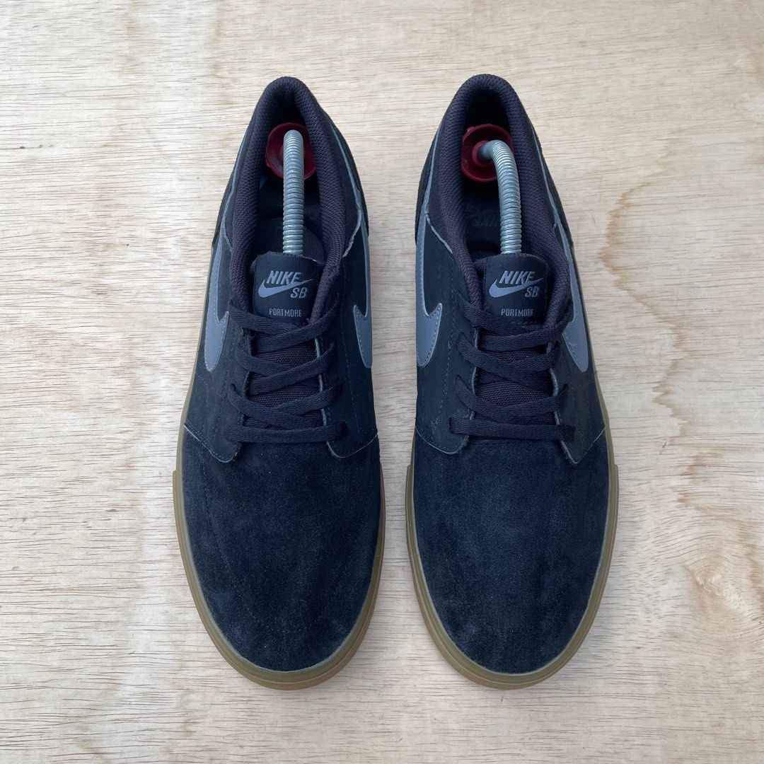 Nike SB Portmore 2 Black Gumsole 9.5UK RM11O