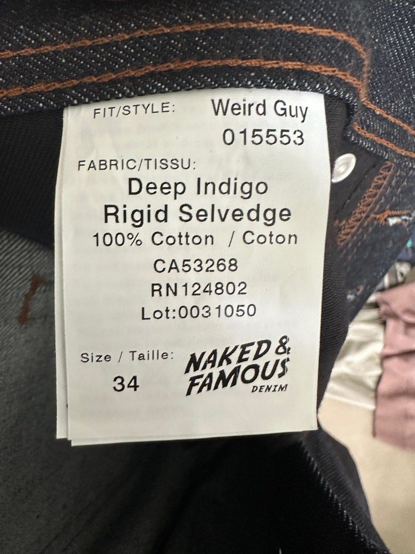 Deep indigo rigid new arrivals selvedge