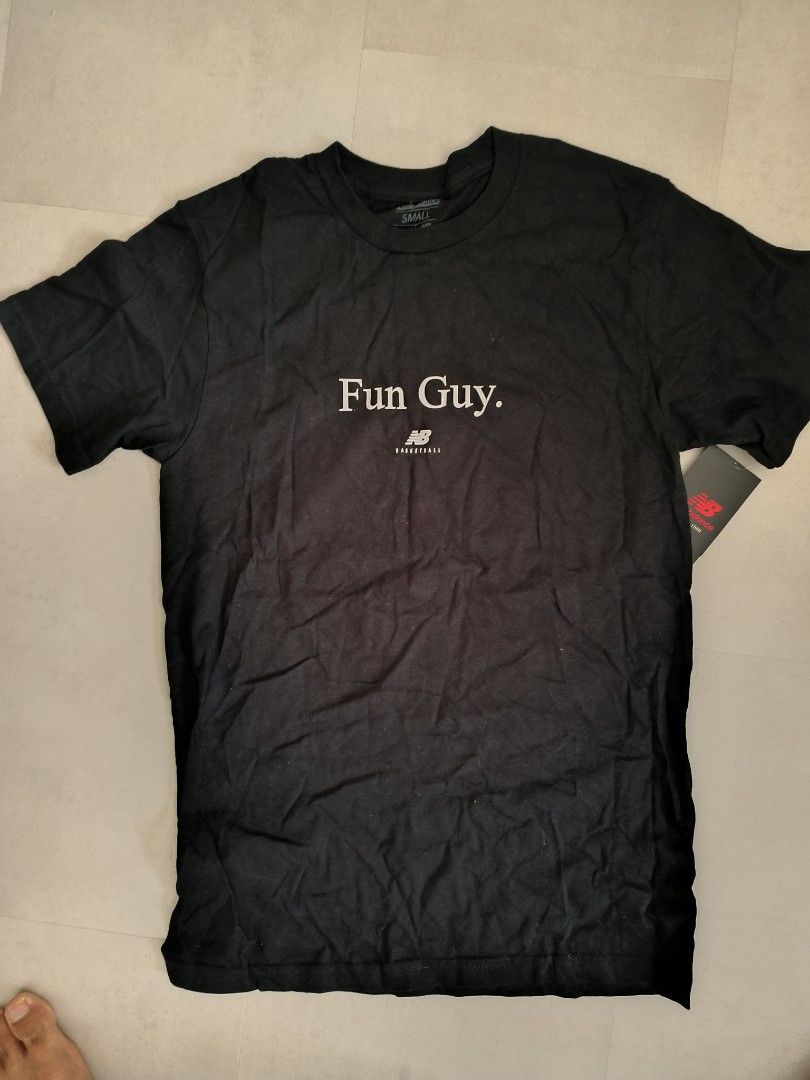 New balance Fun guy tee Men s Fashion Tops Sets Tshirts