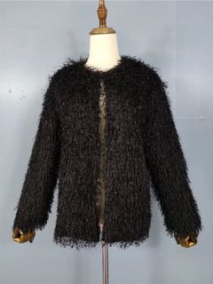 New Black Tassel Jacket 全新黑色流蘇外套64236715079681110
