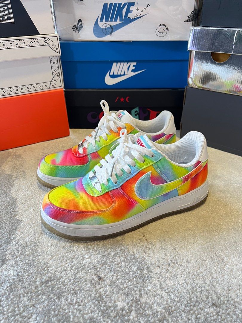Nike air force shop 1 tie dye chicago