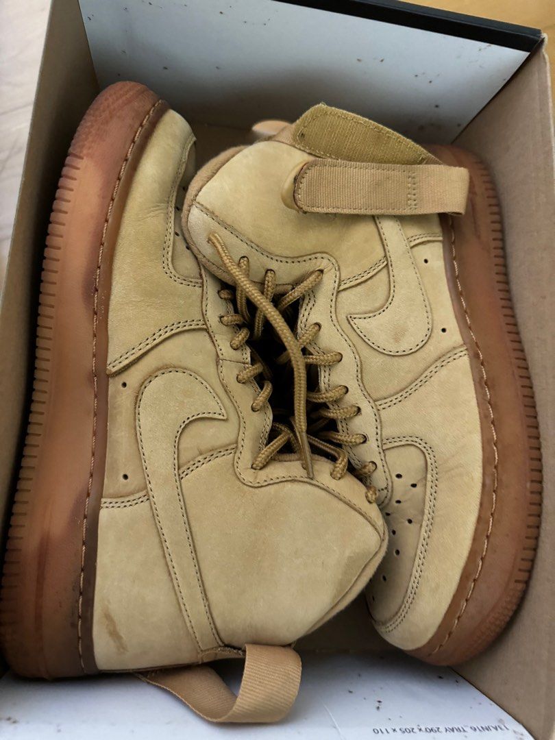 Nike air force hotsell 1 high flax women's
