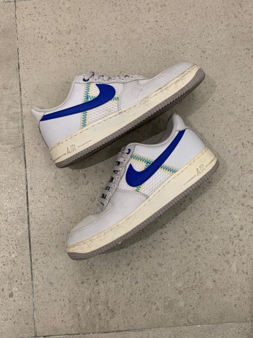 Nike Air Force 1 Low Transparent Racer Blue CI0060 001 Men s