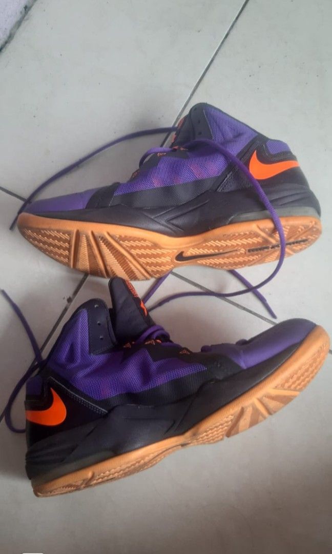 Nike Air max stutter step 2 hyper grape purple basketball shoes sneakers mens 10