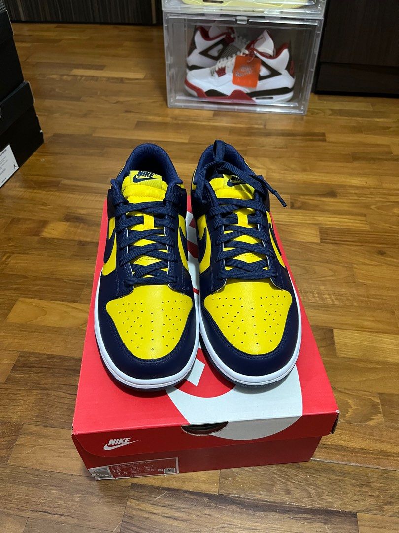 fake michigan dunks