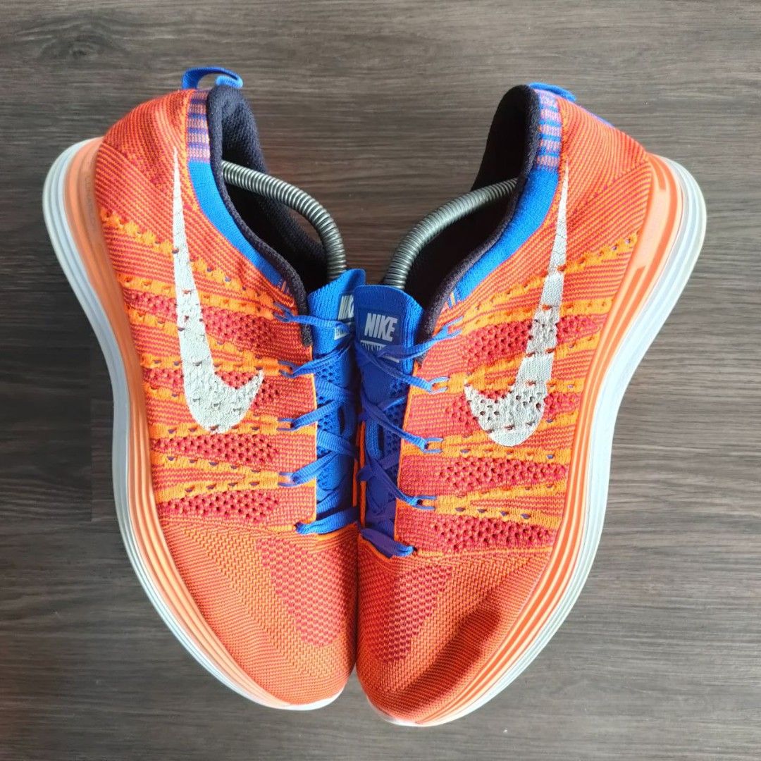nike flyknit lunar 1 orange