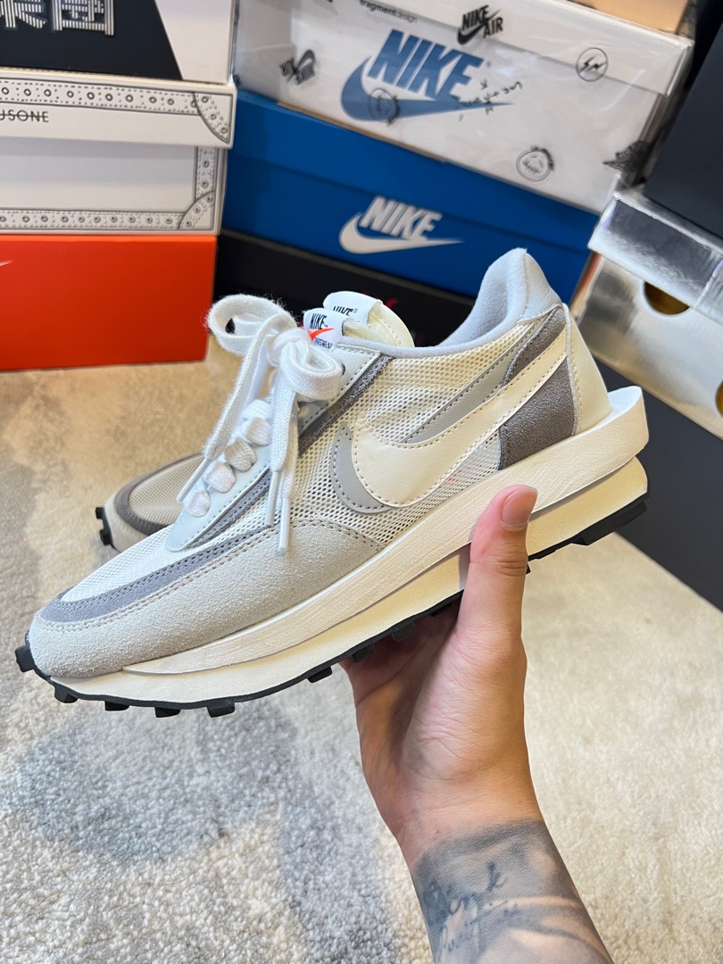 Nike sacai Ld waffle white Women s Fashion Footwear Sneakers on