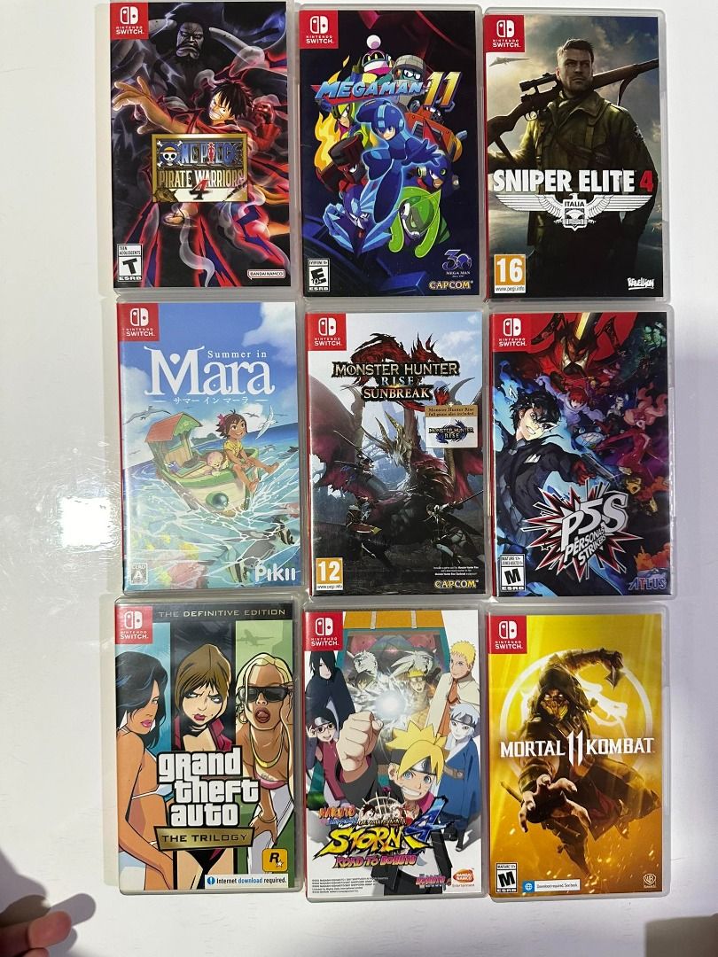 Nintendo Switch Games, Video Gaming, Video Games, Nintendo on Carousell