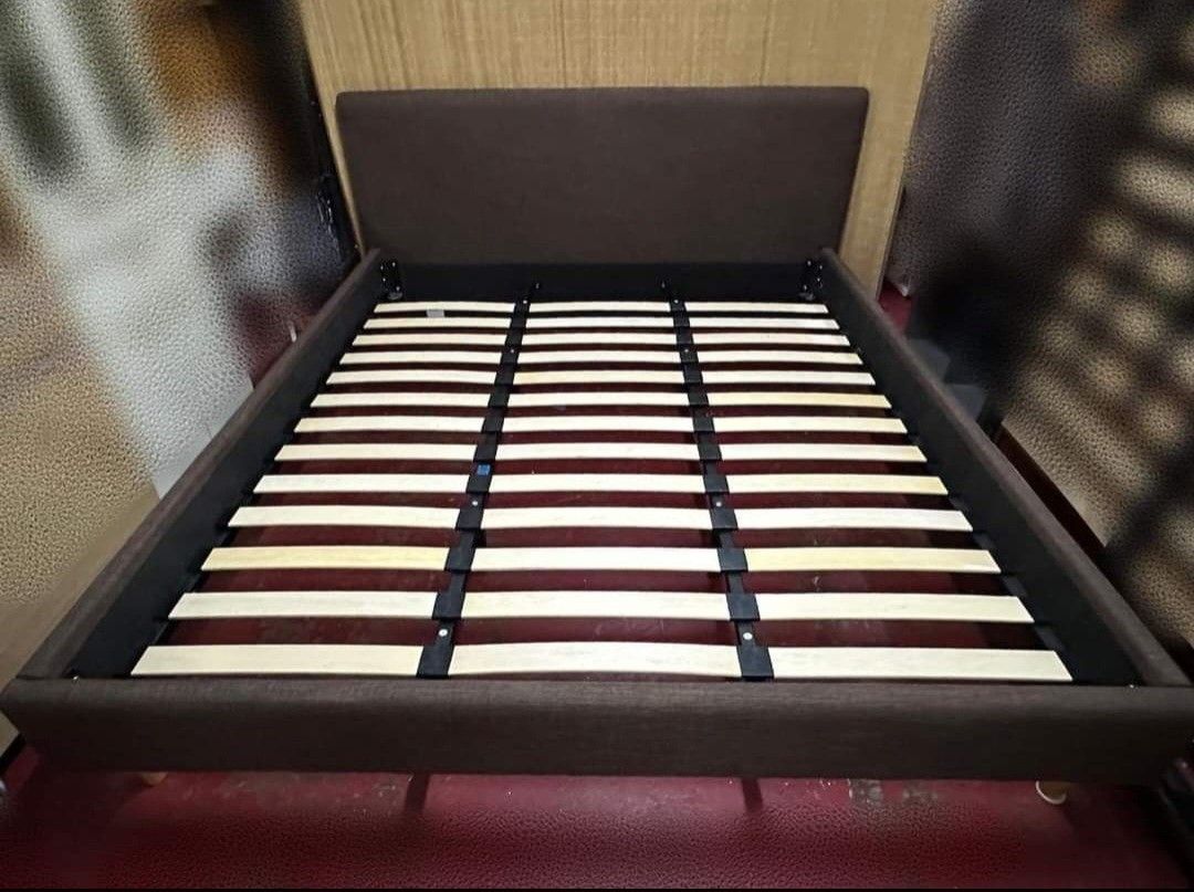 SALE NITORI Olympic Queen Size Upholstered Bed Frame