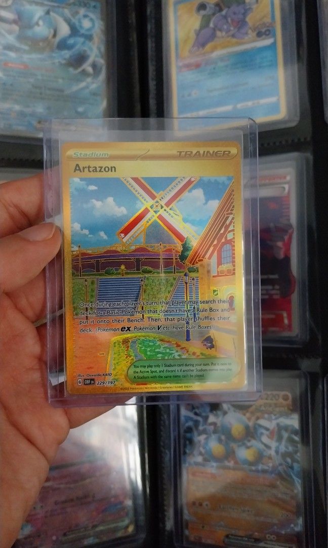 Obsidian Flames Artazon 229/230 Pokmon Card, Hobbies & Toys, Toys & Games on Carousell Obsidian Flames Artazon 229/230 Pokmon Card, Hobbies & Toys, Toys & Games on Carousell