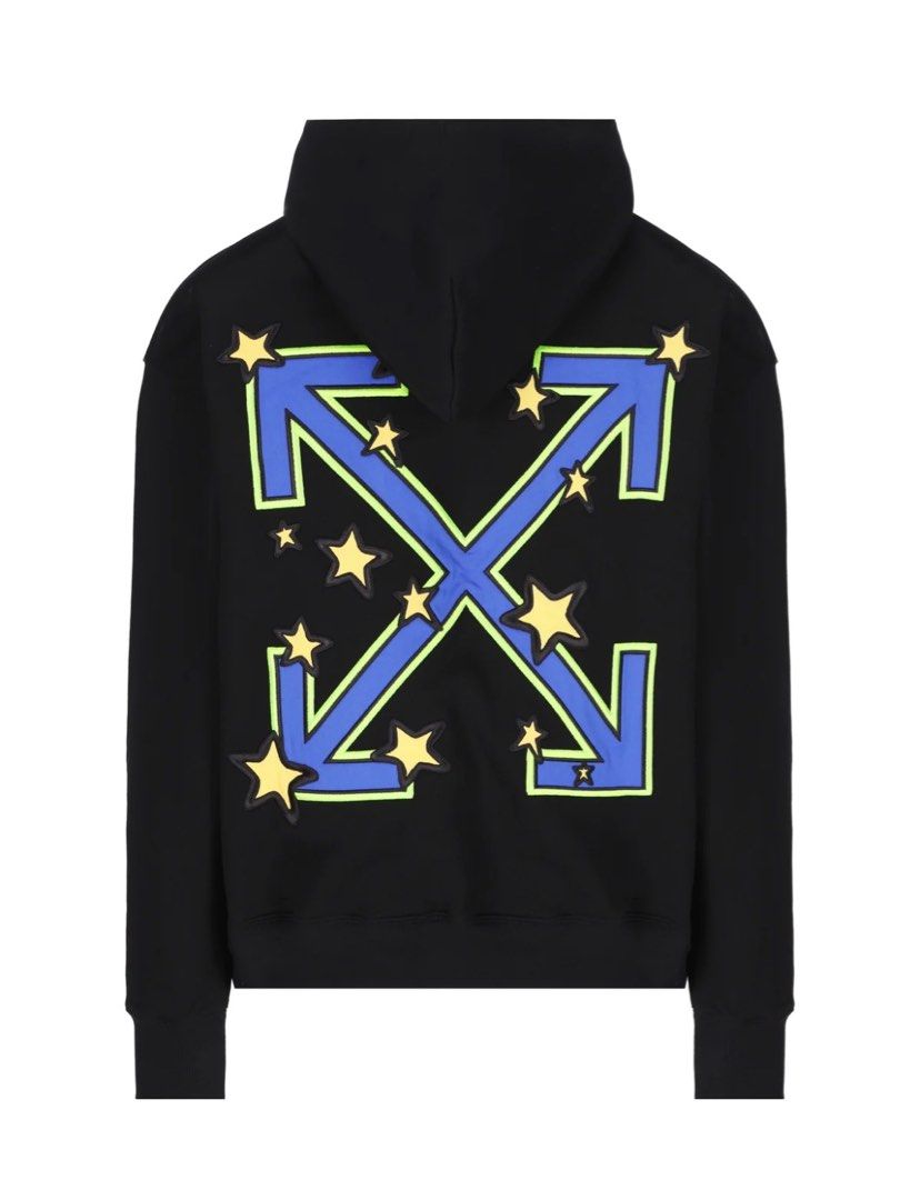 Off White Alien Embroidered Hoodie