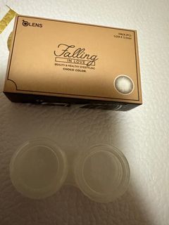 OLENS Falling In Love Choco Contact Lens P-5.50