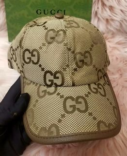 ☆ONHAND!☆ Authentic Gucci GG Canvas Baseball Cap
