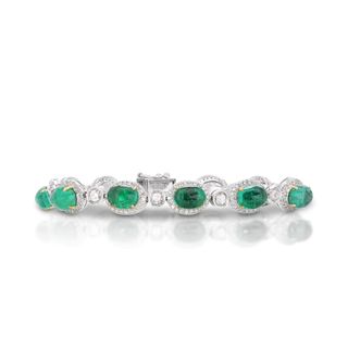 Emerald bracelets for sale sales