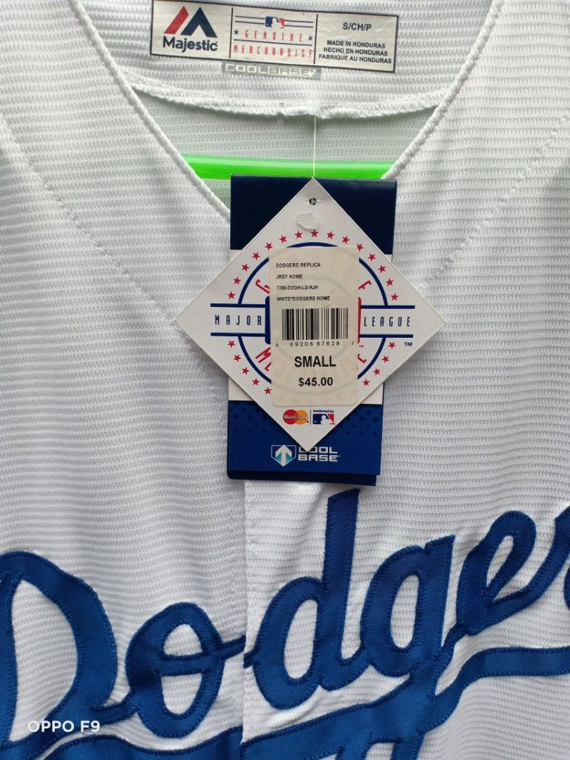 Original Baseball jersey US made Dodgers champion Men s Fashion