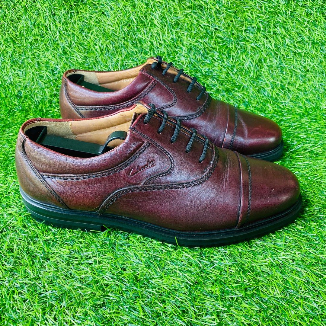 Clarks men's on sale leather formal shoes