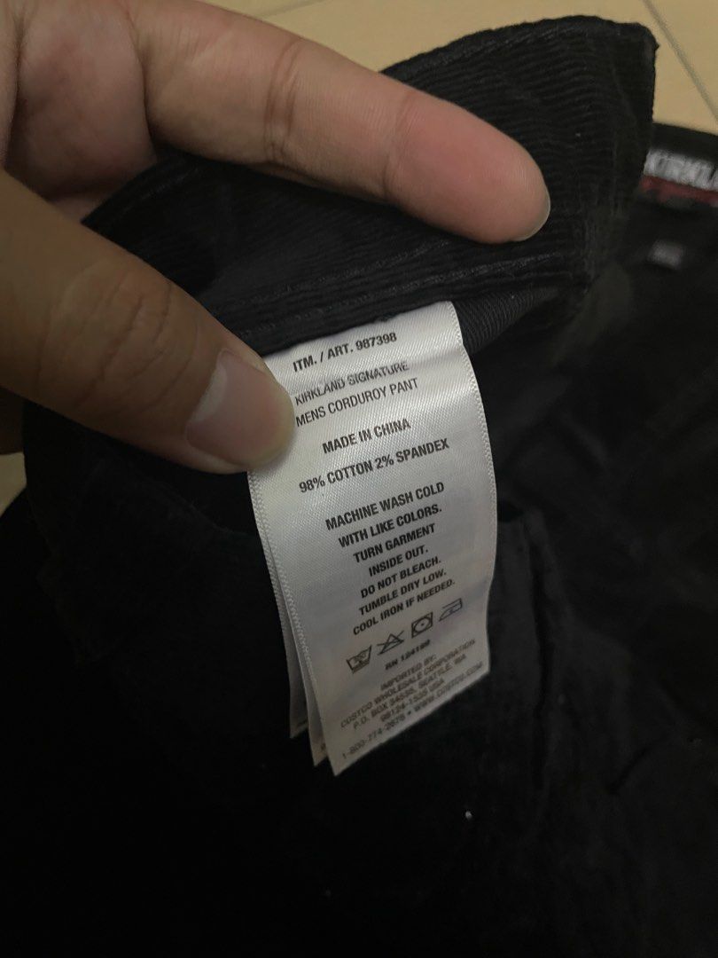 Kirkland corduroy deals pants