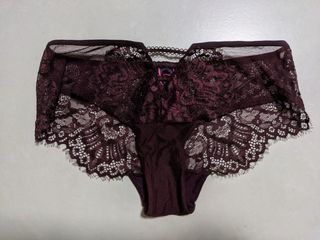 Vintage Lot 6 Victoria's Secret Panties Cheeky Cheekini & Others Lacy Silky