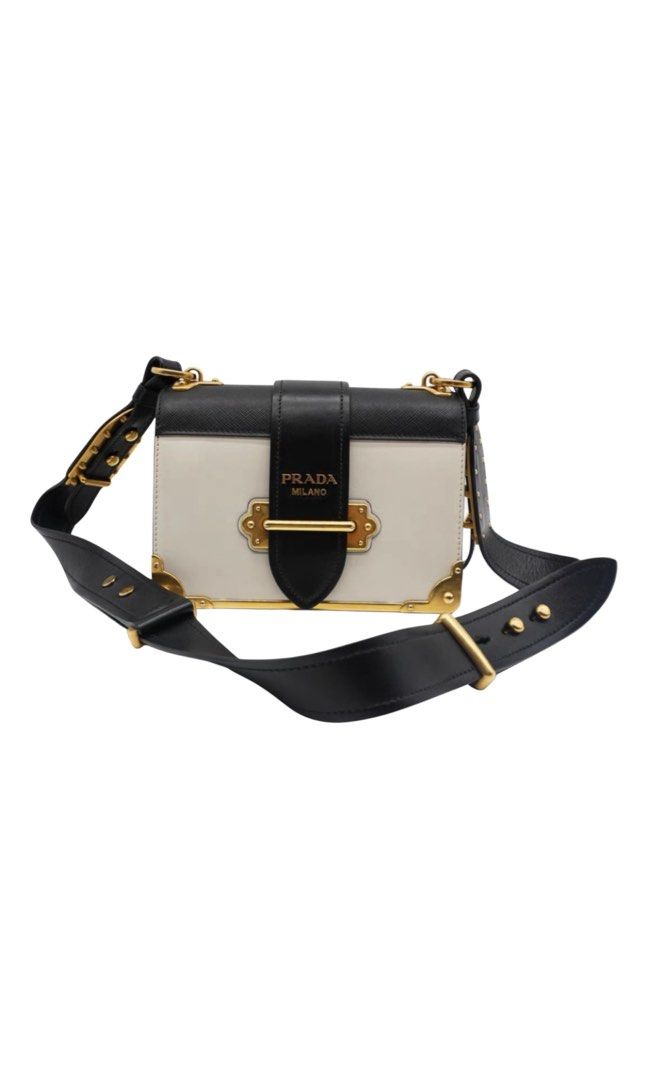 Prada Cahier Leather Crossbody Bag Luxury Bags Wallets on