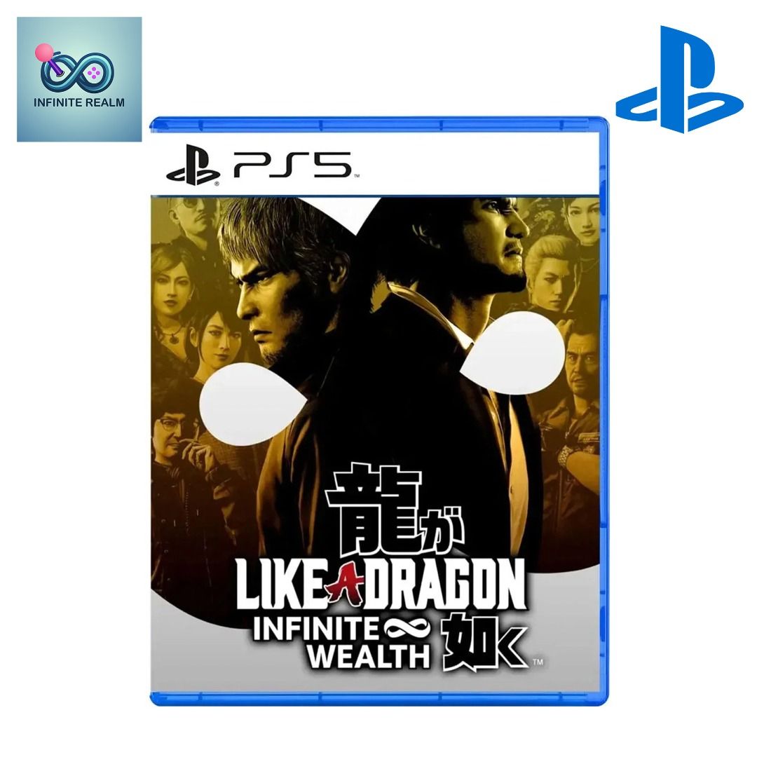 Like a dragon 8 infinite wealth (PS5), Video Gaming, Video Games,  PlayStation on Carousell