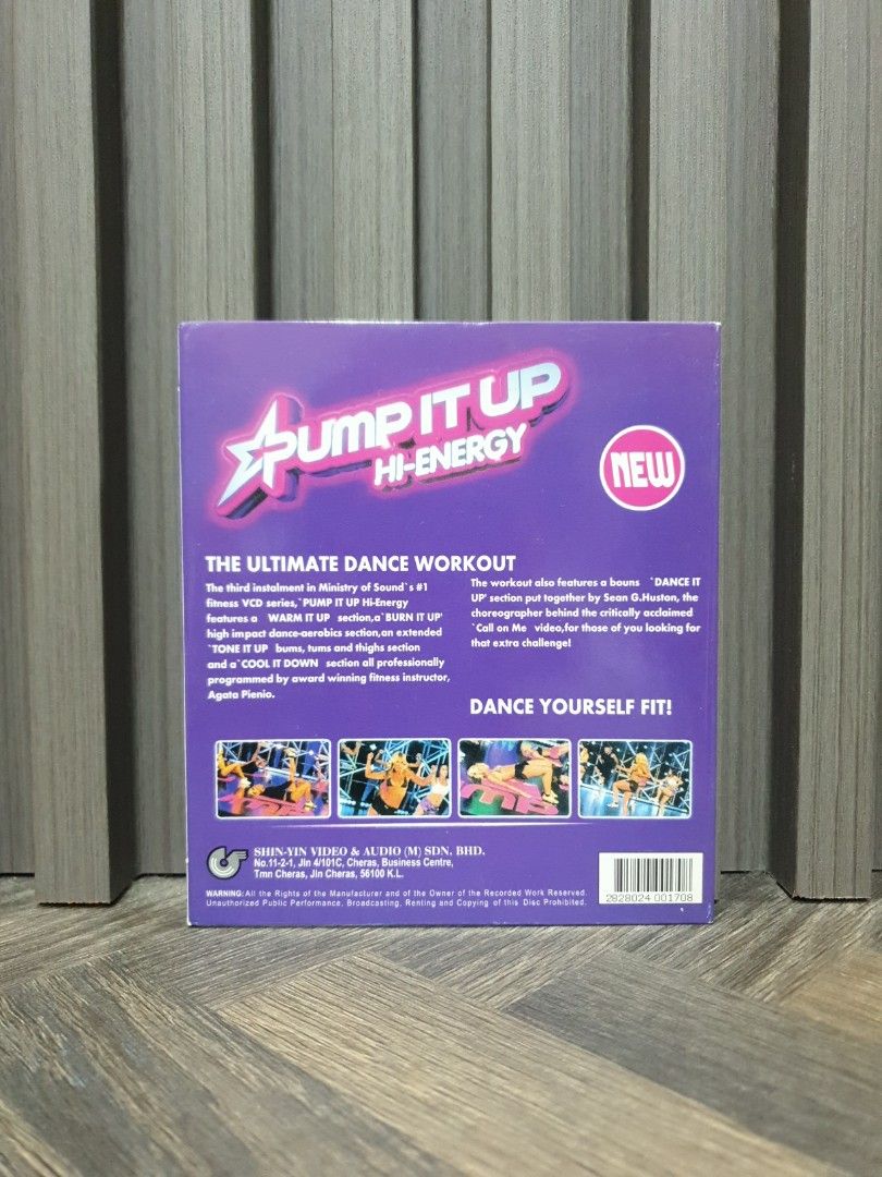 Pump It Up Energy aerobic vcd