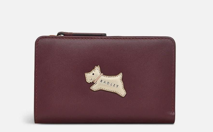 BNWT Radley medium bifold wallet Burgundy Women s Fashion Bags