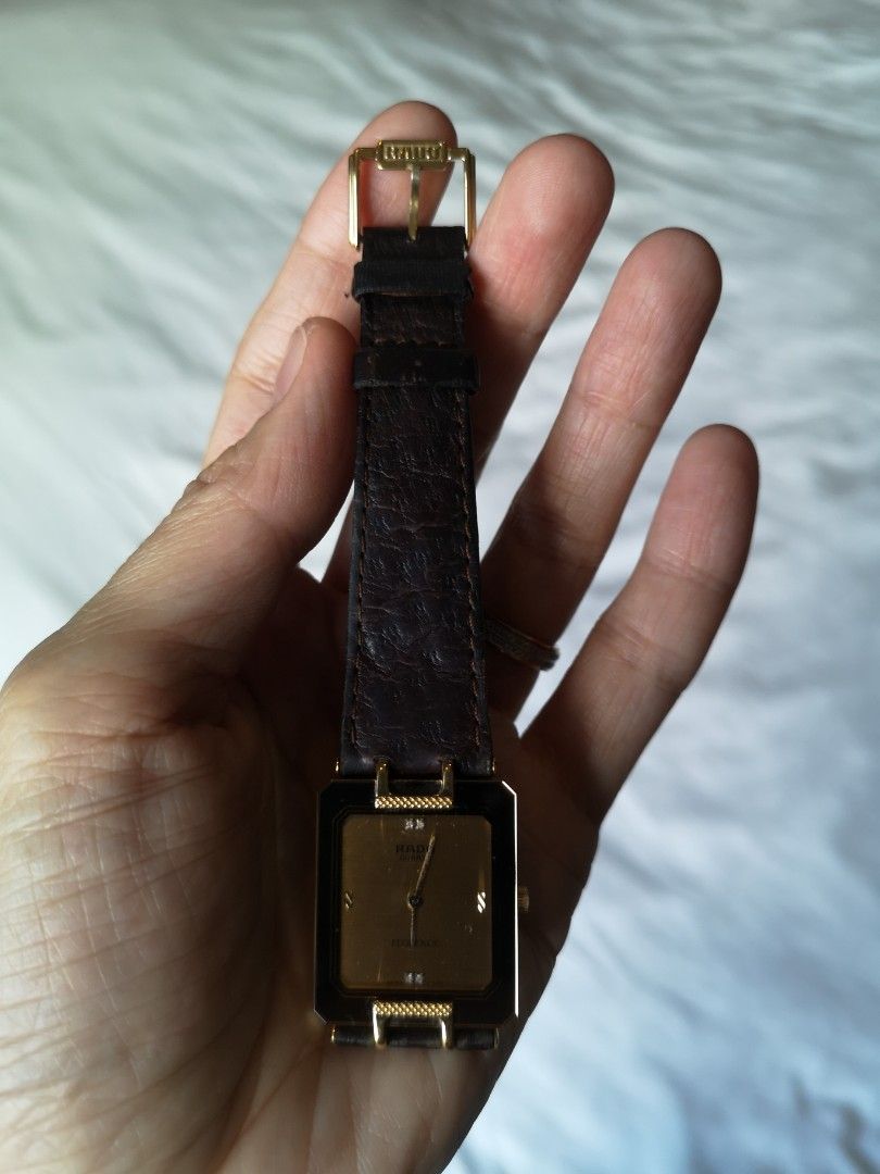 Rado hotsell leather strap