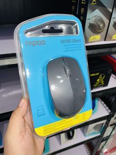 Rapoo M100 Silent Mouse 2.4Ghz & Bluetooth Multi-Mode Dark Grey