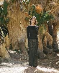 Gigi leopard maxi skirt best sale