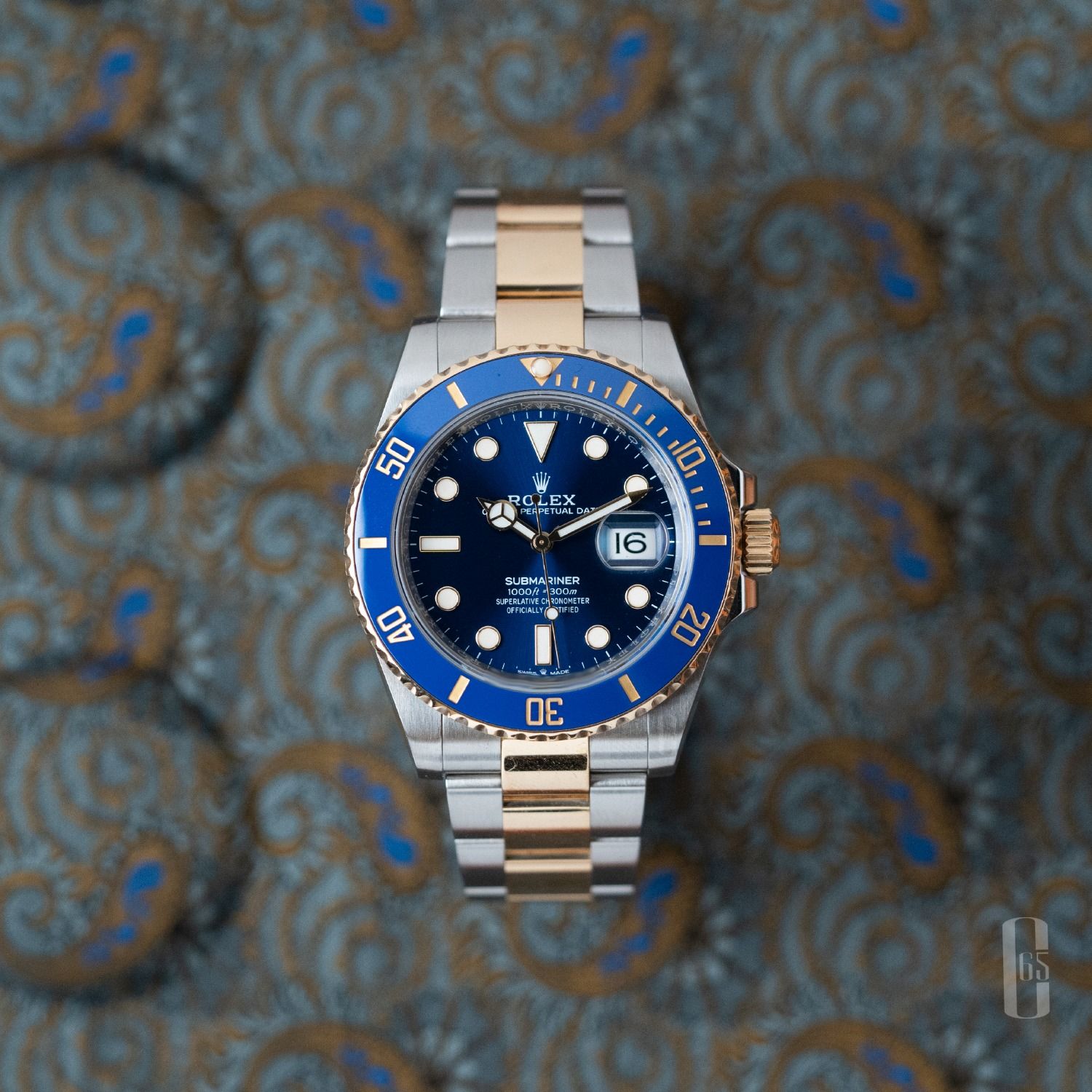 SOLD DM to SOURCE Rolex 126613LB Submariner Two Tone