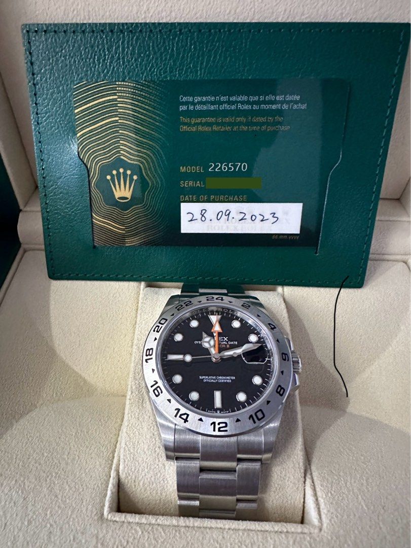 Rolex Explorer II 2023 Luxury Watches on Carousell