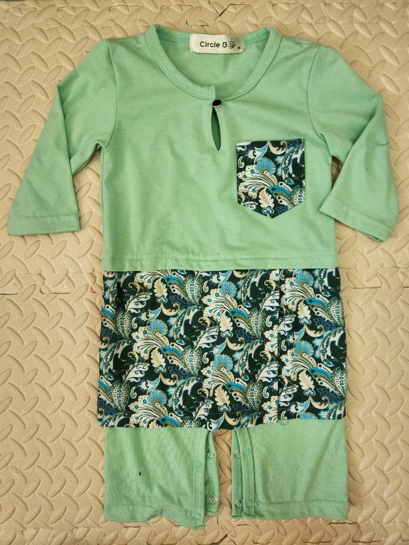 Romper Baju Melayu Baby Size M 3 6m Babies Kids Babies