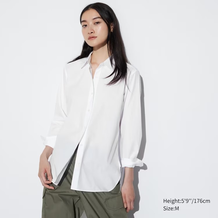 uniqlo women's white shirt