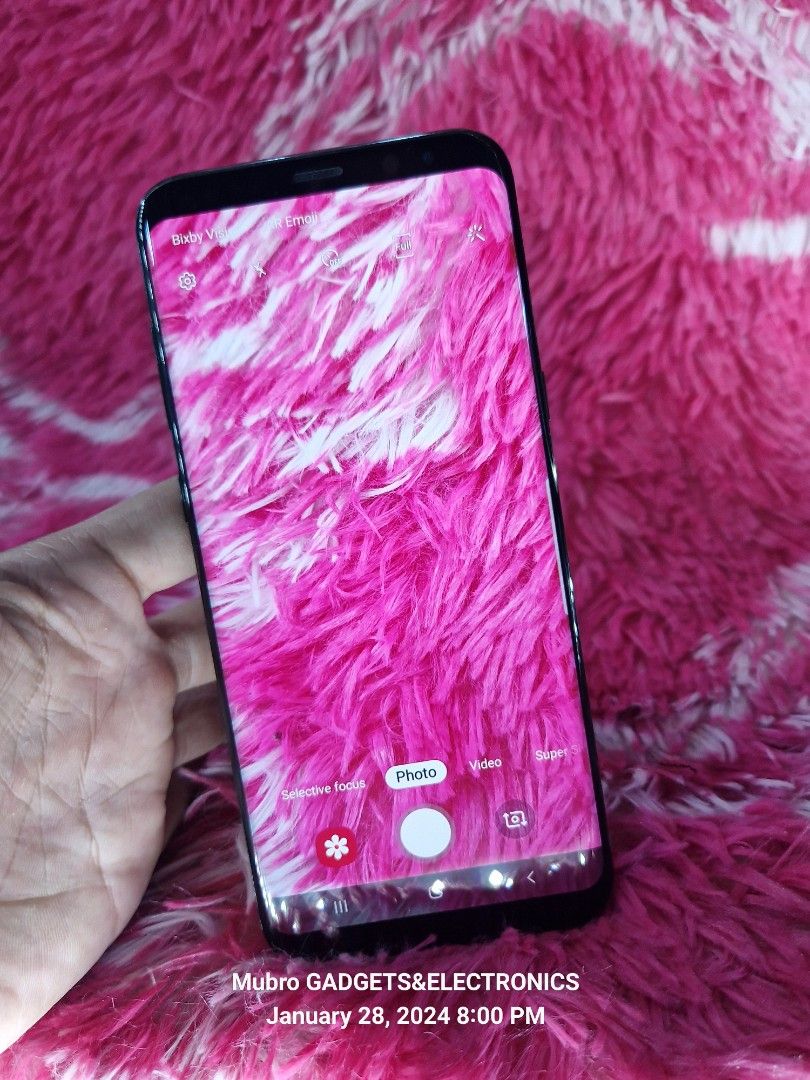 Samsung S8 plus (Category: Samsung) located in Quezon City. Submitted by mubrogadgets (Listing ID 1282664760, Image 2). Description: 🔥SAMSUNG S8 plus❤️ for sale 🔥Snapdragon 835 6500 pesos only Curve screen no issue ➡️Super linaw ng both camera • 128GB | 6GB • NTC • Inclusion: Replacement Charger • 3 days Store Warranty Exynos 8895 ✅DIRECT 2ND HAND SUPPLIER. ✅Wholesale/Reseller Price ✅️MEET UP ✅Store Pick Up & Store Rider delivery Only ✅COD & CO