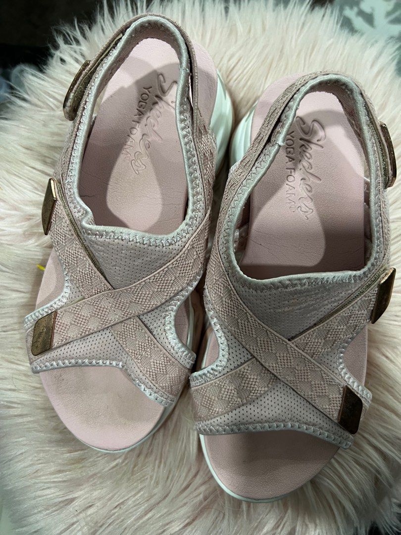 Skechers store beaded sandals