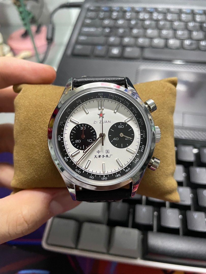 Seagull 1963 Red Star PANDA Zi Zuan Watch