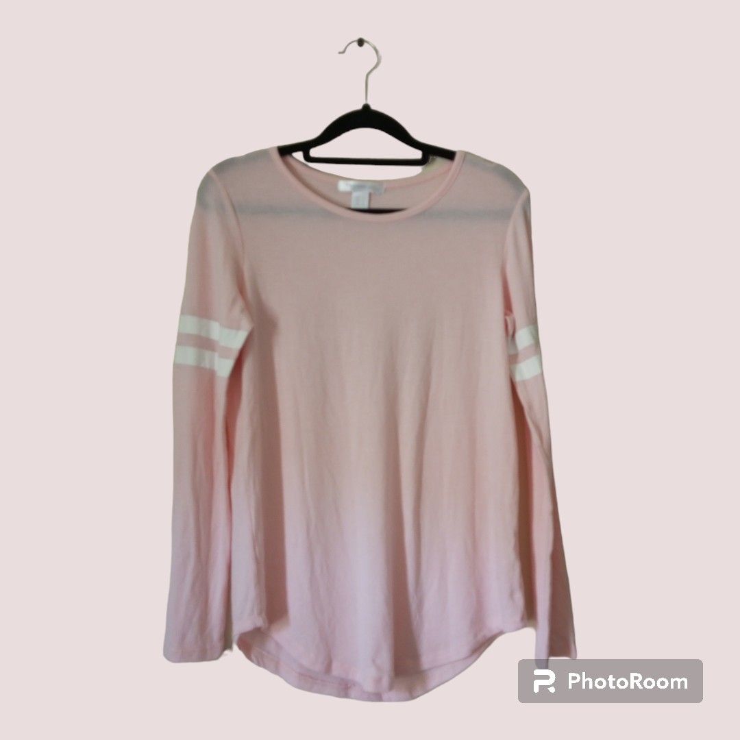 soft pastel pink white tops top shirt shirts blouse blouses