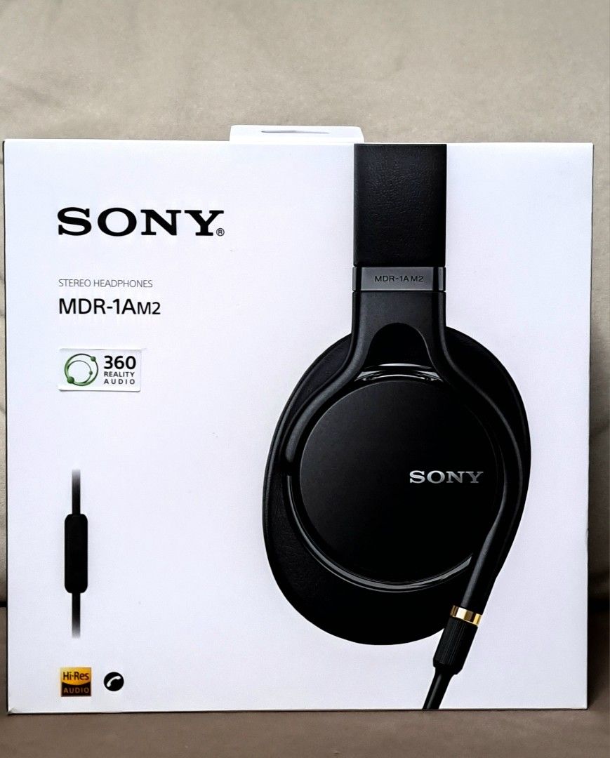 Sony 耳機MDR-1AM2 MDR 1AM2, 音響器材, 頭戴式/罩耳式耳機- Carousell