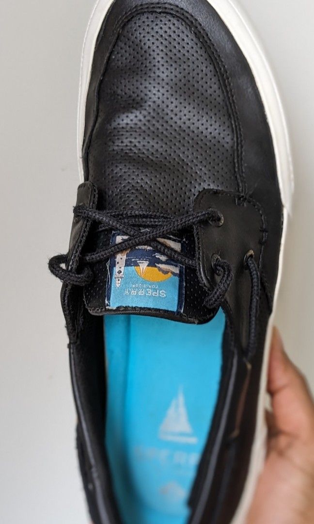 Sperry casual black boat shoes Men s Fashion Footwear Sneakers